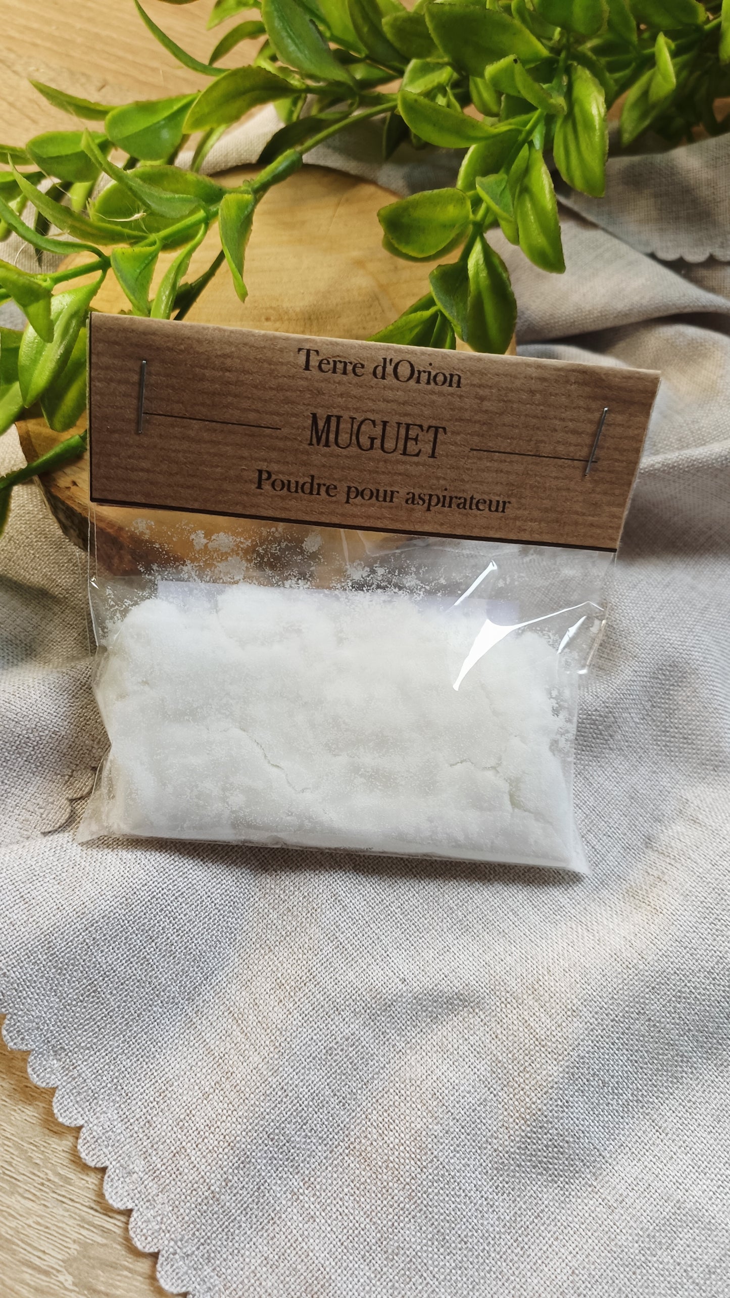 Poudre aspirateur au muguet